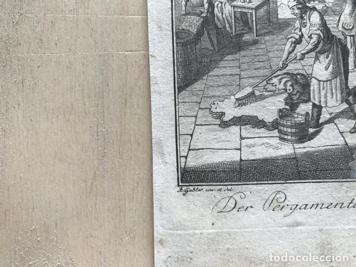 Arte: Elaborando pergaminos, 1788. Gabler /Vogel - Foto 6