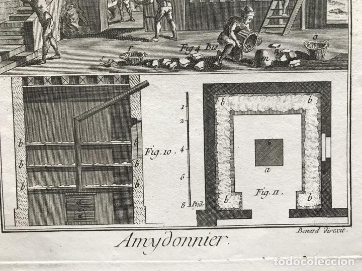 Arte: Trabajando con almid&oacute;n, 1780. Bernard / Diderot / DAlembert - Foto 7