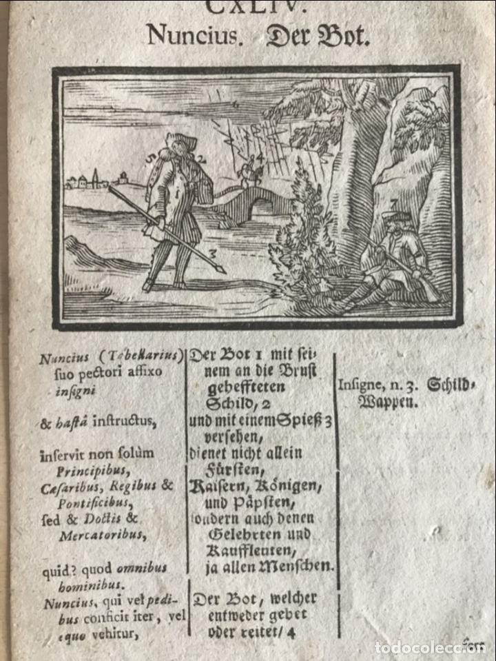 Arte: El mensajero, 1754. An&oacute;nimo - Foto 3