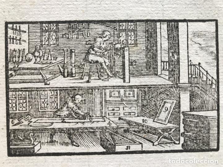 Arte: Ebanistas barrocos, 1754. An&oacute;nimo. - Foto 4