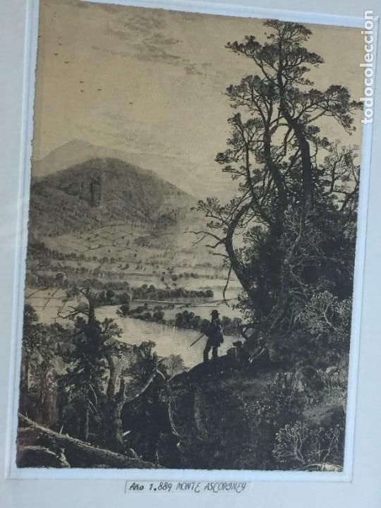 Arte: GRABADO EN TELA 1889 - Foto 1