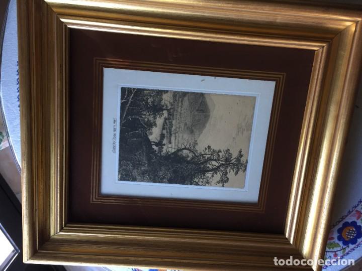 Arte: GRABADO EN TELA 1889 - Foto 2