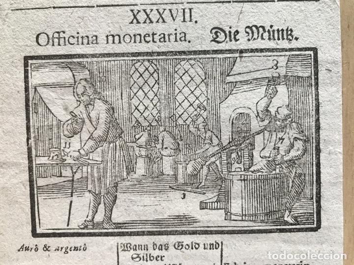 Arte: Acu&ntilde;adores de monedas, 1754. An&oacute;nimo - Foto 4