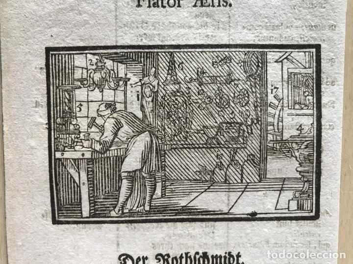 Arte: Antiguo oficio barroco, 1754. An&oacute;nimo - Foto 4