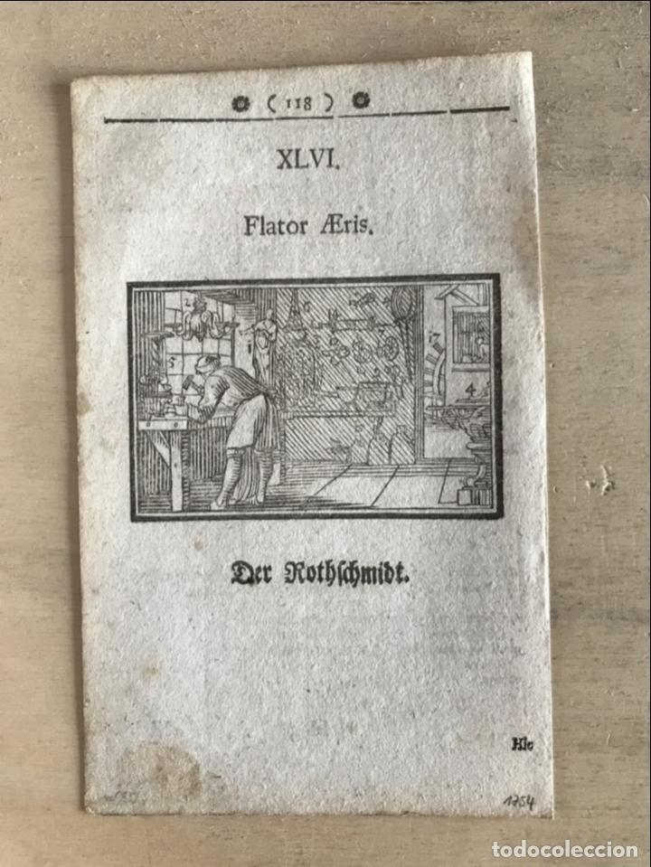 Arte: Antiguo trabajo barroco, 1754. An&oacute;nimo - Foto 2