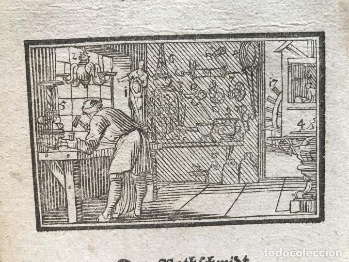 Arte: Antiguo trabajo barroco, 1754. An&oacute;nimo - Foto 3
