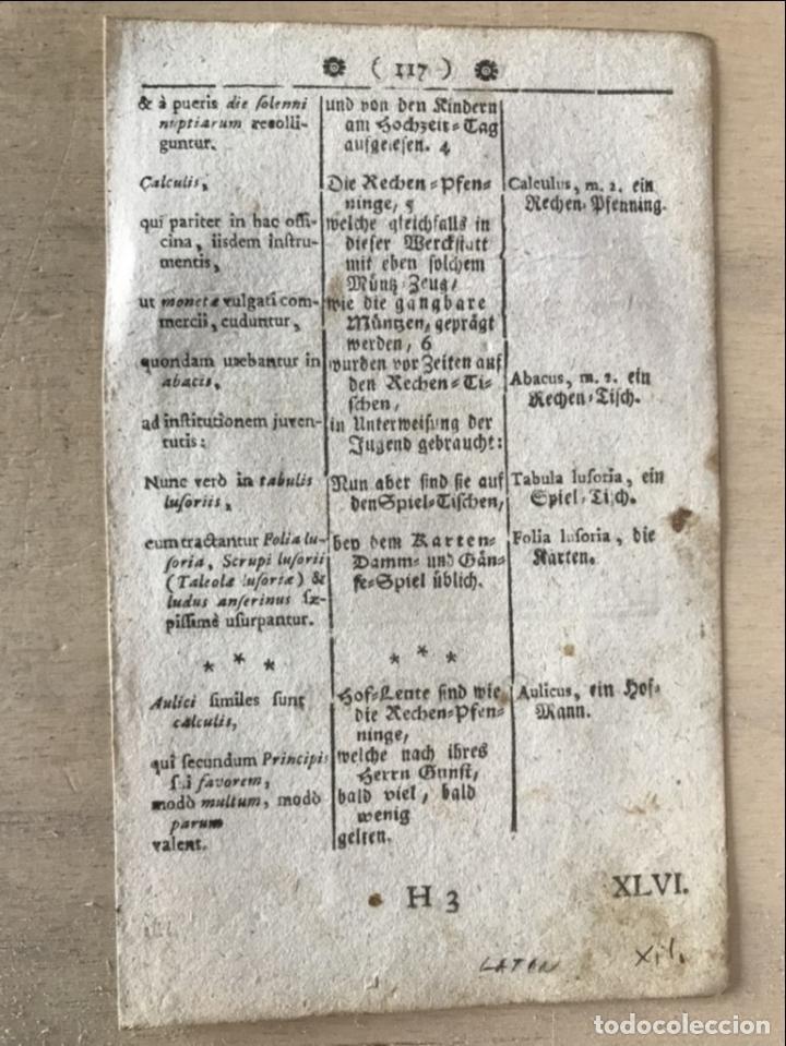Arte: Antiguo trabajo barroco, 1754. An&oacute;nimo - Foto 4