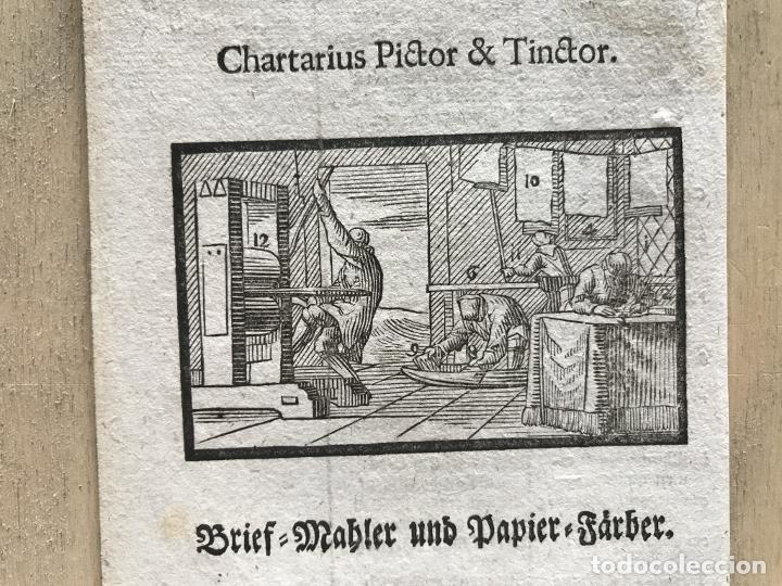 Arte: Fabricantes de papel, 1754. An&oacute;nimo - Foto 4