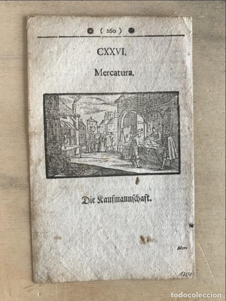 Arte: Mercaderes barrocos, 1754. An&oacute;nimo - Foto 2