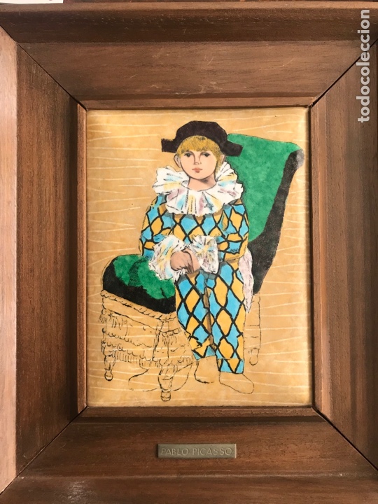 Arte: Pareja de arlequines - Foto 2