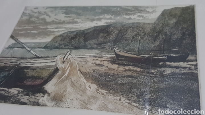 Arte: GRABADO DE G.STIN &rdquo;PLAYA&rdquo; - Foto 1