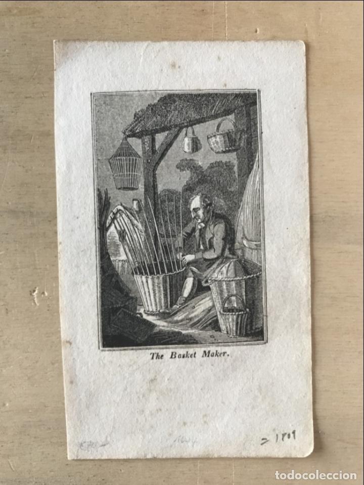 Arte: Trabajo de cester&iacute;a, 1833. Tabart - Foto 2