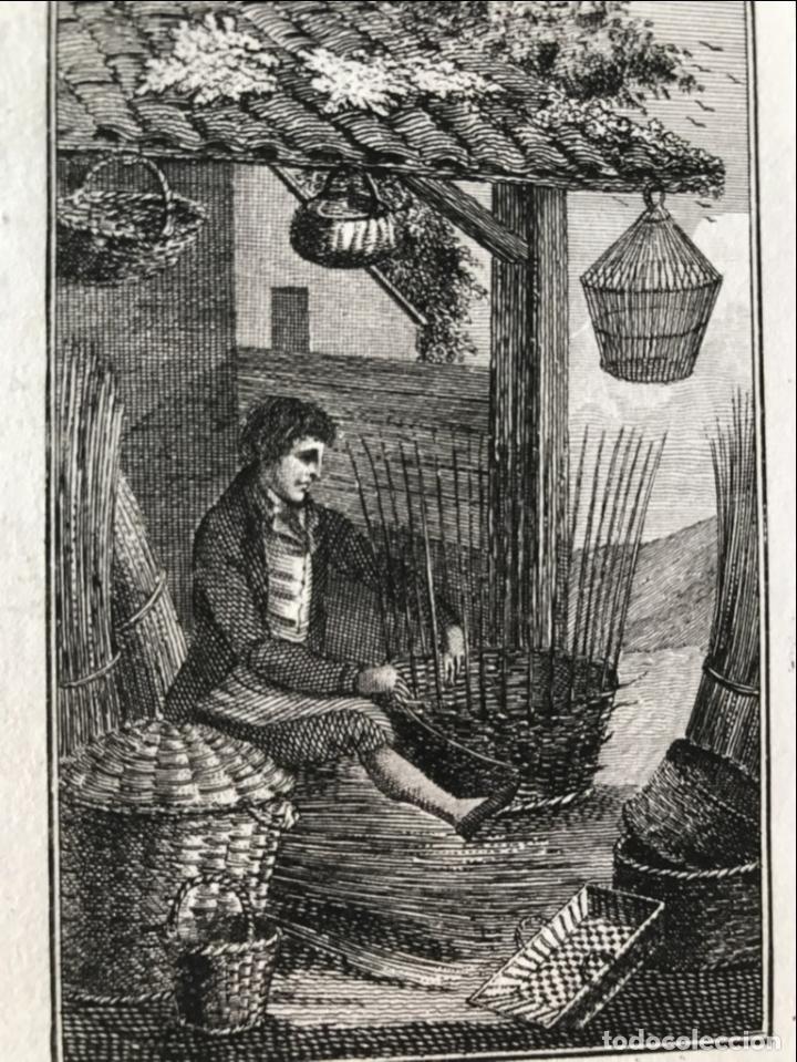 Arte: Trabajo de cester&iacute;a, 1833. An&oacute;nimo - Foto 1