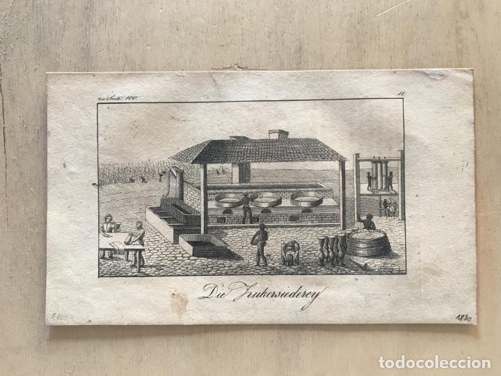 Arte: F&aacute;brica de az&uacute;car, 1830. An&oacute;nimo - Foto 2