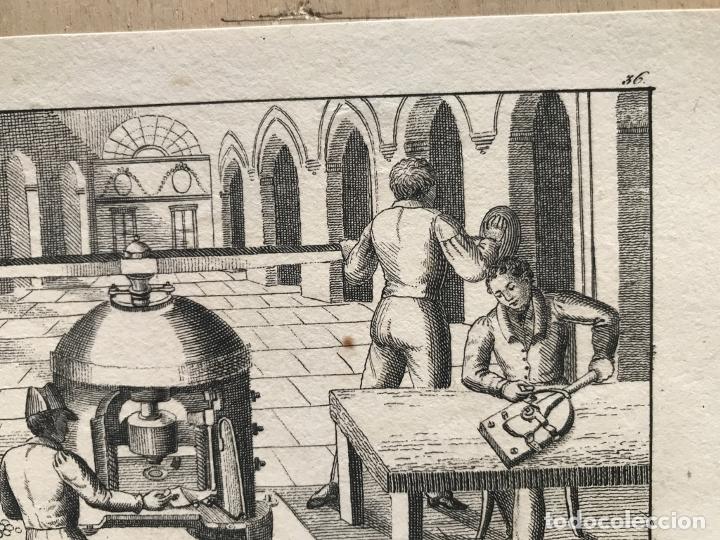 Arte: F&aacute;brica de monedas, 1830. An&oacute;nimo - Foto 4