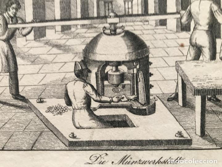 Arte: F&aacute;brica de monedas, 1830. An&oacute;nimo - Foto 7