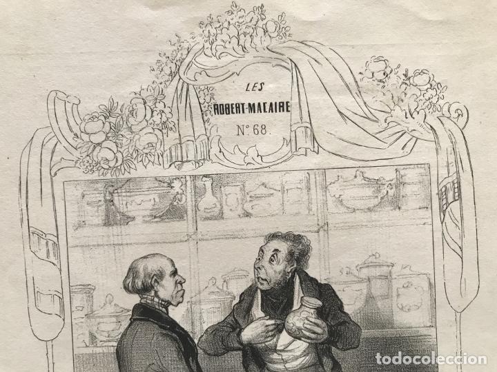 Arte: Vendedor de perfumes, 1839. Aubert /Lacranfe - Foto 3