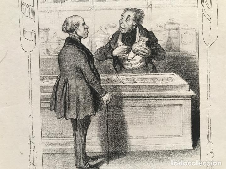 Arte: Vendedor de perfumes, 1839. Aubert /Lacranfe - Foto 4