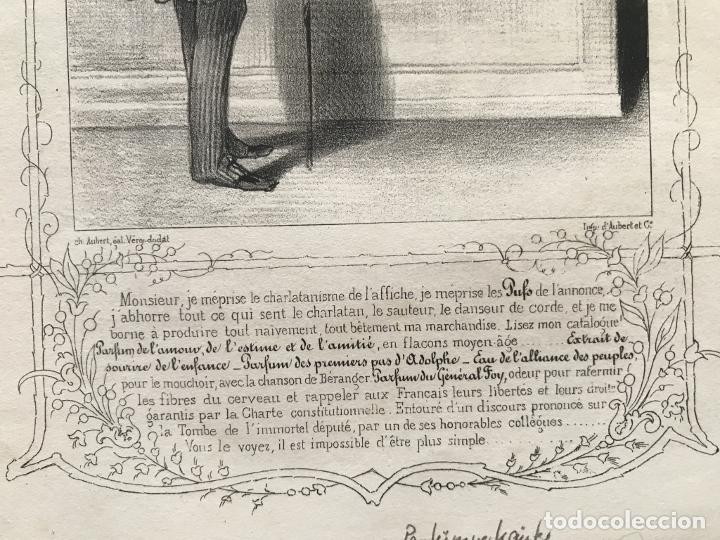 Arte: Vendedor de perfumes, 1839. Aubert /Lacranfe - Foto 5