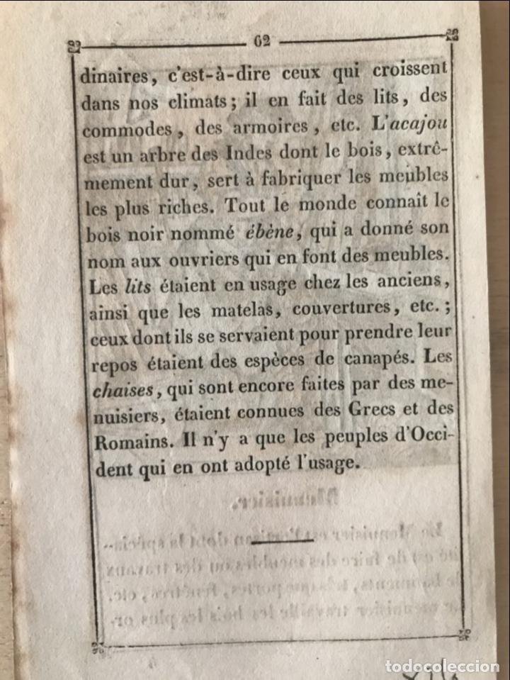Arte: Carpintero en su taller, hacia 1820. An&oacute;nimo - Foto 5