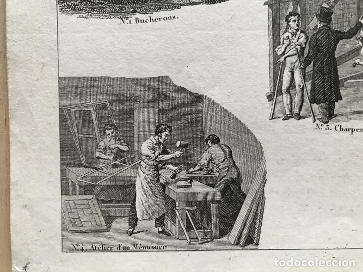 Arte: Utilizaci&oacute;n de la madera, 1822. An&oacute;nimo - Foto 8