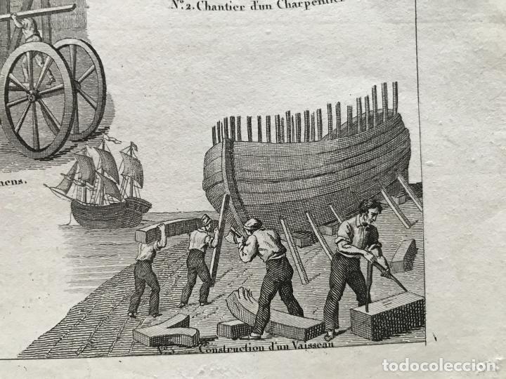 Arte: Utilizaci&oacute;n de la madera, 1822. An&oacute;nimo - Foto 9