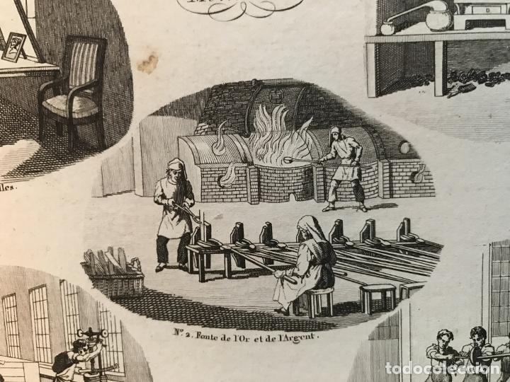Arte: Fabricaci&oacute;n de monedas, 1822. An&oacute;nimo - Foto 7