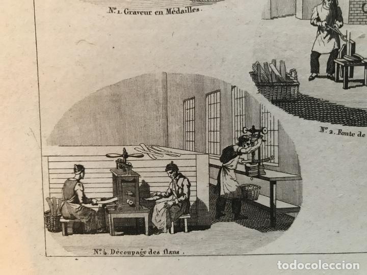 Arte: Fabricaci&oacute;n de monedas, 1822. An&oacute;nimo - Foto 8