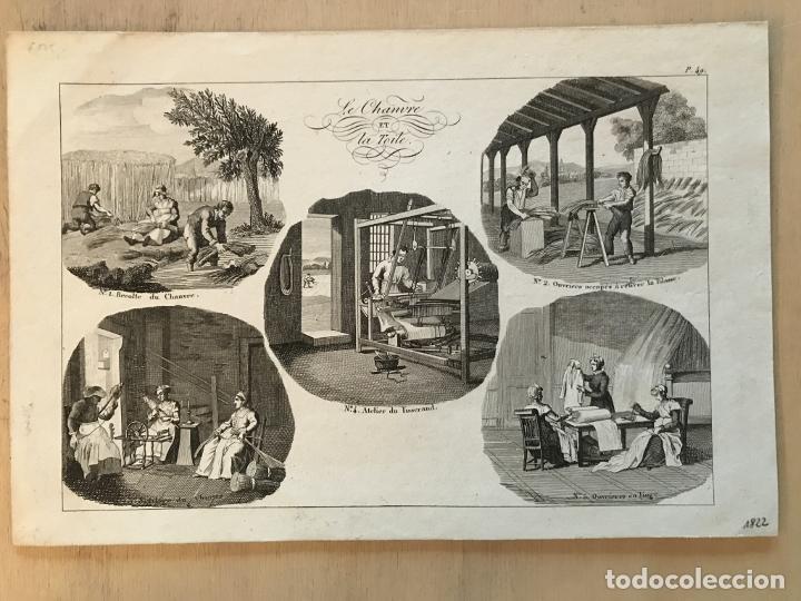 Arte: El c&aacute;&ntilde;amo y la lona, 1822. An&oacute;nimo - Foto 2