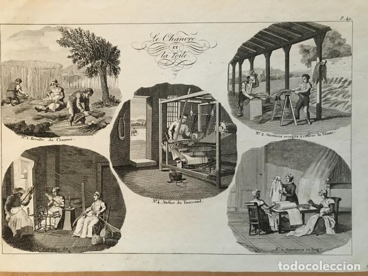 Arte: El c&aacute;&ntilde;amo y la lona, 1822. An&oacute;nimo - Foto 3