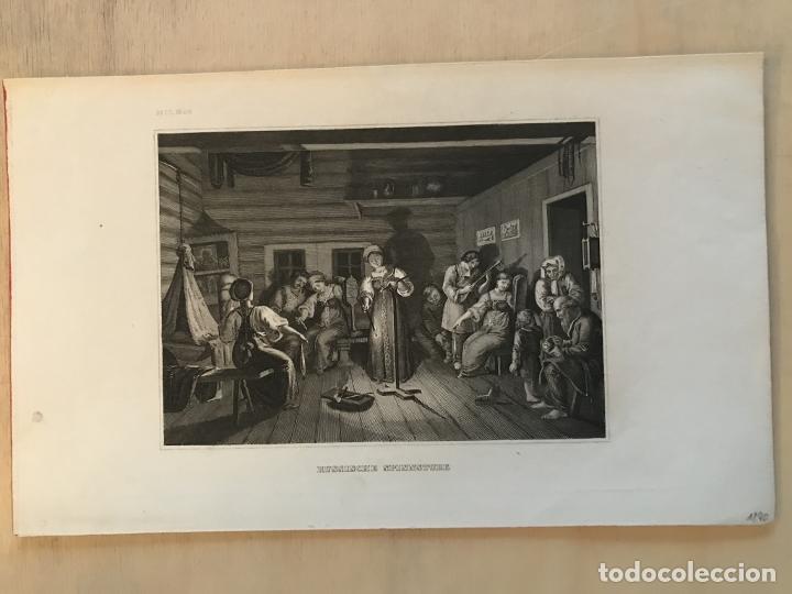Arte: Hilanderas rusas, 1840. An&oacute;nimo - Foto 2