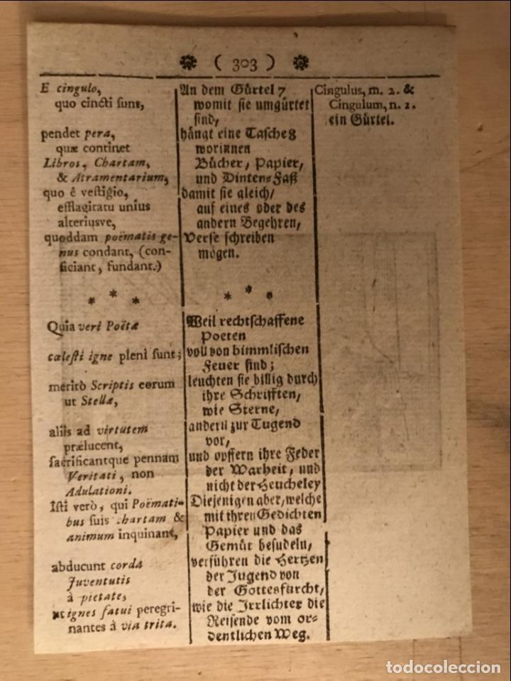 Arte: Antiguo oficio barroco, 1754. An&oacute;nimo - Foto 5
