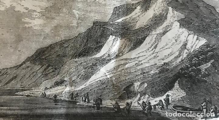 Arte: Buscadores de &aacute;mbar, 1882. An&oacute;nimo - Foto 7