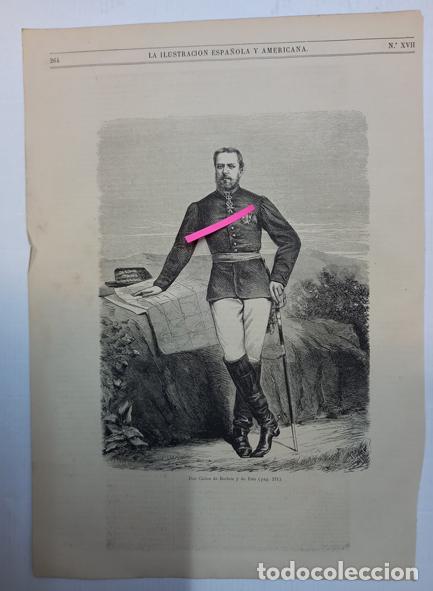 Arte: DON CARLOS DE BORB&Oacute;N Y DE ESTE. - Foto 1