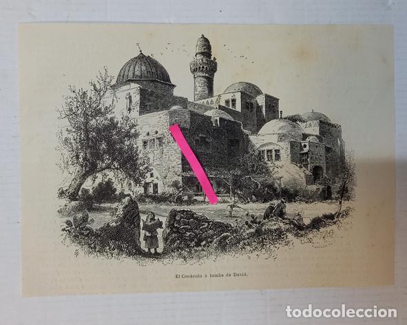 Arte: PALESTINA. EL CEN&Aacute;CULO O TUMBA DE DAVID. - Foto 1