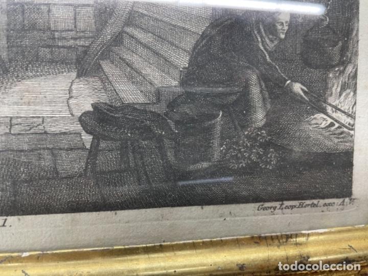 Arte: Grabado original GEORG LEOP HERTEL n/1 - Foto 3