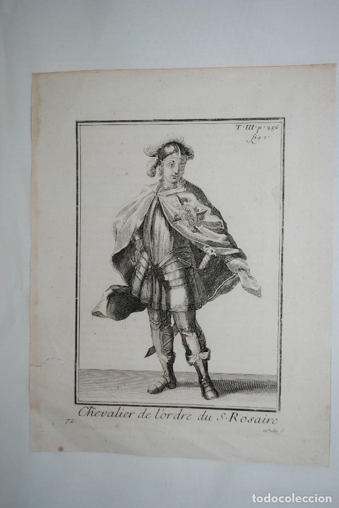 Arte: CABALLERO DE LA ORDEN DEL ROSARIO . - Foto 1