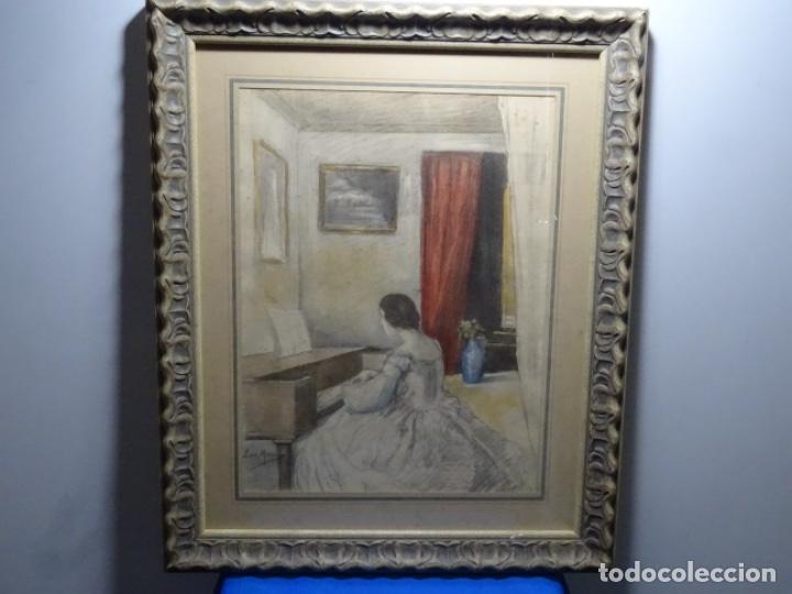 Arte: GRABADO DE LUIS MASRIERA I ROSES. - Foto 2