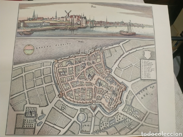 Art: Bonn. Ciudad alemana En el siglo XVI. Grabado del XX