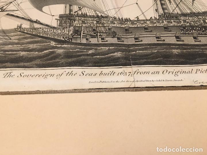 Arte: BARCO ANTIGUO GRABADO - Foto 3