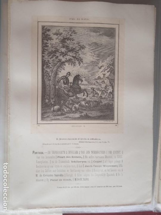 Art: ICONOGRAF&Iacute;A DE DON QUIJOTE, Reproducci&oacute;n Heliogr&aacute;fica y Foto-Tipogr&aacute;fica Lopez Fabra 1879