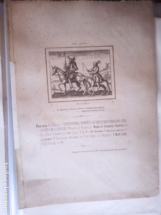 Art: ICONOGRAF&Iacute;A DE DON QUIJOTE, Reproducci&oacute;n Heliogr&aacute;fica y Foto-Tipogr&aacute;fica Lopez Fabra 1879