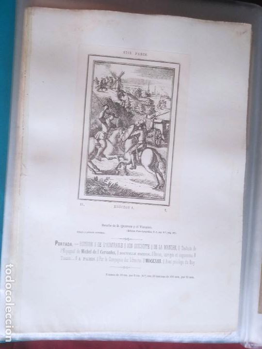 Art: ICONOGRAF&Iacute;A DE DON QUIJOTE, Reproducci&oacute;n Heliogr&aacute;fica y Foto-Tipogr&aacute;fica Lopez Fabra 1879