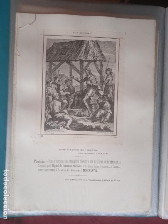 Art: ICONOGRAF&Iacute;A DE DON QUIJOTE, Reproducci&oacute;n Heliogr&aacute;fica y Foto-Tipogr&aacute;fica Lopez Fabra 1879