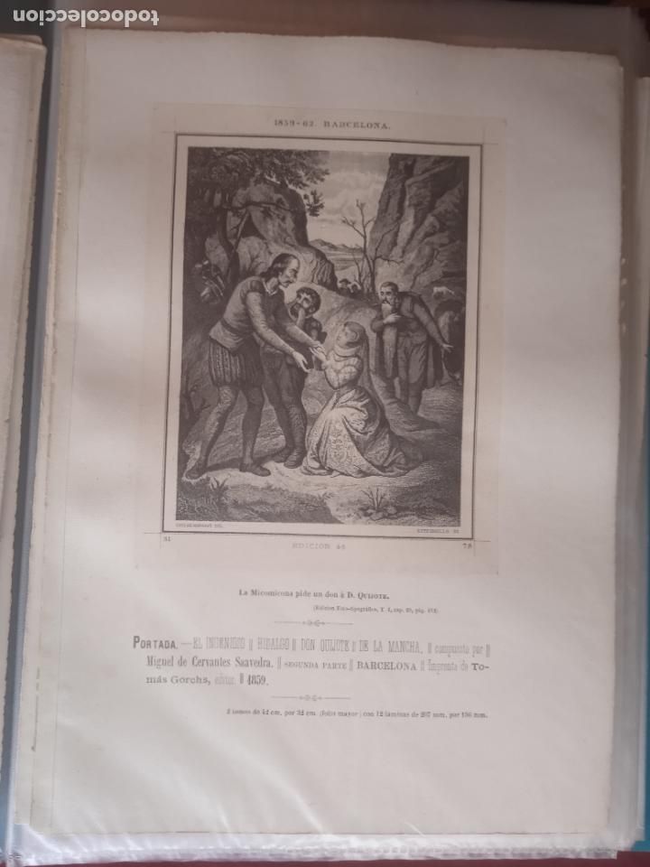 Art: ICONOGRAF&Iacute;A DE DON QUIJOTE, Reproducci&oacute;n Heliogr&aacute;fica y Foto-Tipogr&aacute;fica Lopez Fabra 1879
