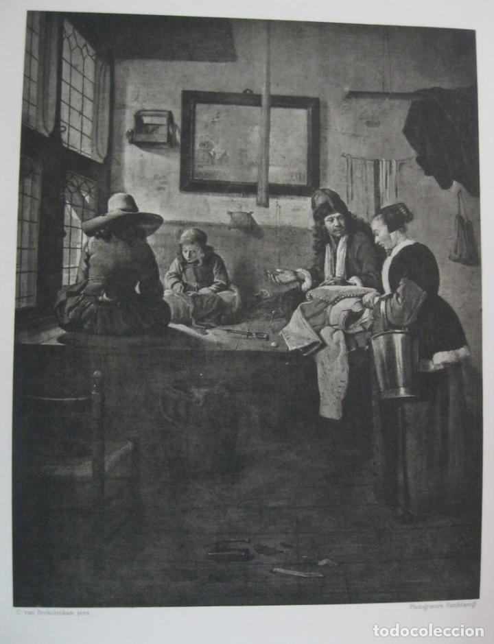EL SASTRE, HACIA 1860. BREKELENKAM / HASFSTAENGL (Arte - Grabados - Modernos siglo XIX)