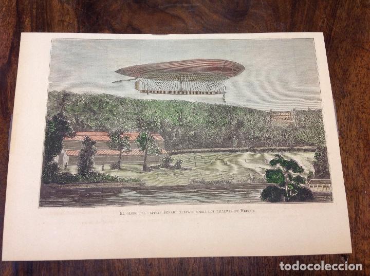 Arte: An&oacute;nimo. El globo del capit&aacute;n Renard. - Foto 1