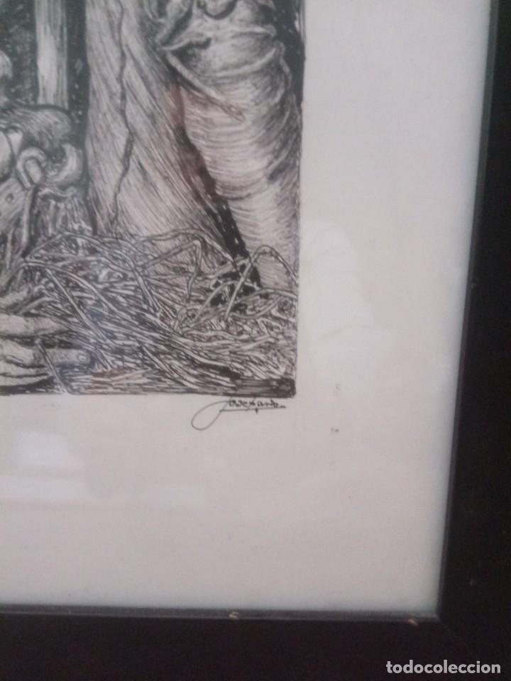 Arte: Bonito grabado firmado - Foto 3