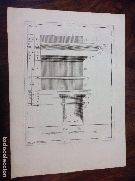 Arte: Virgilio Fossati. Columna. - Foto 1