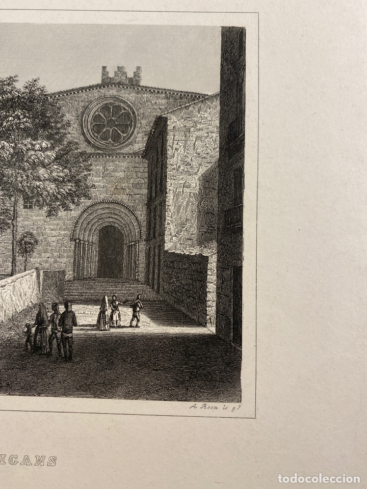 Arte: Grabado san Pedro de Galligans en Gerona - Foto 4